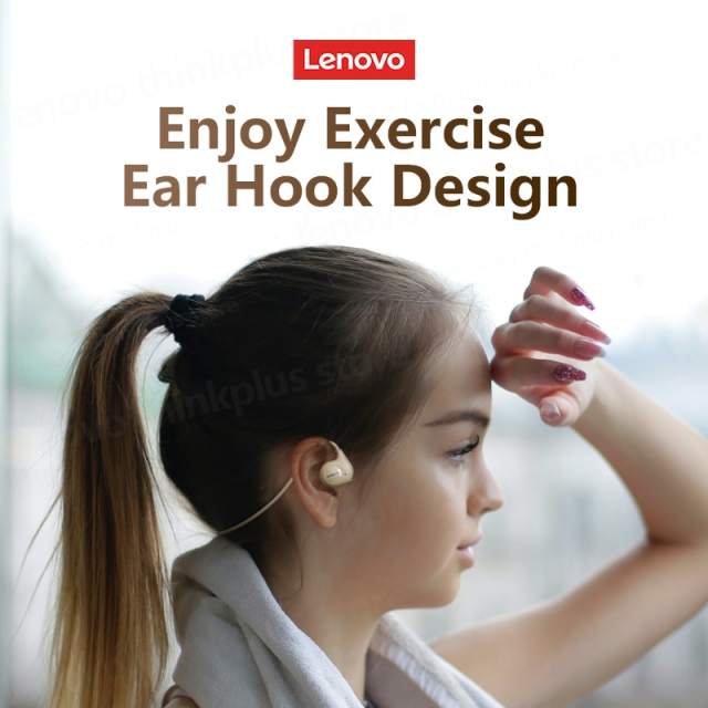 Lenovo XT95 Plus Bluetooth Earphones Air Conduction Headset Ear Hook Sport Earphones Touch Control Noise Reduction