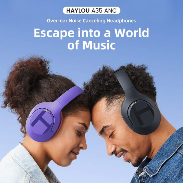 NEW HAYLOU S35 ANC Wireless Bluetooth 5.2 Headphones