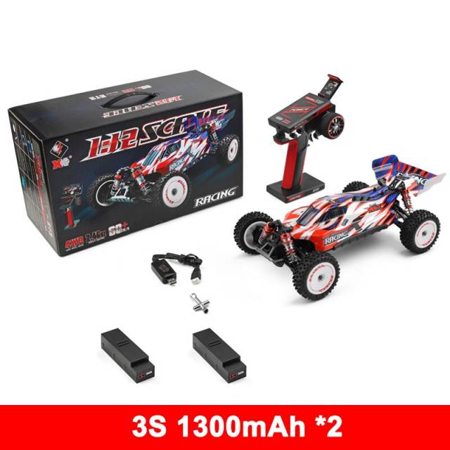 2023 New Wltoys 124008 V8 1/12 2.4G Racing RC Cars 4WD Brushless Motor 60Km/H High Speed Remote Control Car Off-road Drift Toys