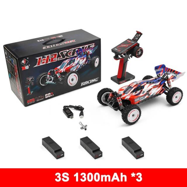 2023 New Wltoys 124008 V8 1/12 2.4G Racing RC Cars 4WD Brushless Motor 60Km/H High Speed Remote Control Car Off-road Drift Toys