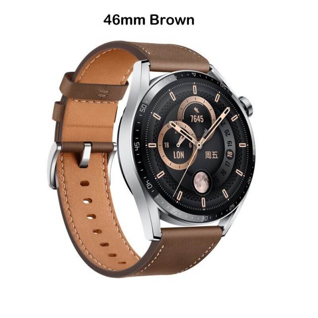 NEW Huawei Watch GT 3 (JPT-B19) 46mm Bluetooth 5ATM 1.43" AMOLED SpO2 Smartwatch