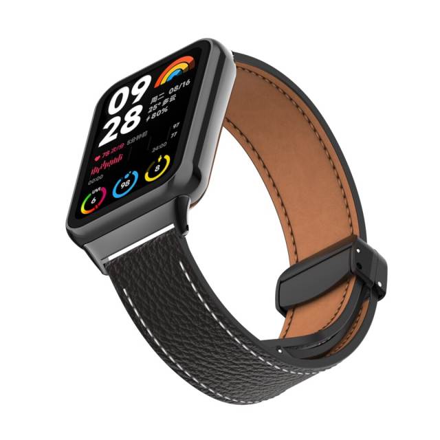 Buy Wholesale China In Stock Mi Band 8 Pu Leather Sports Watch