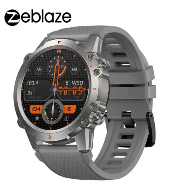 2023 New Zeblaze Vibe 7 Lite Smart Watch Large 1.47'' IPS Display Voice Calling 100+ Sport Modes 24H Health Monitor Smartwatch