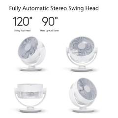 XIAOMI MIJIA Desktop Fan DC Inverter Air Circulation High Air Volume 3D Circulating Swing Head Low Noise Fans