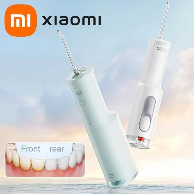 XIAOMI MIJIA Electric Oral Irrigator F300 Portable Water Pick Flosser MEO703 Teeth Whitening Cleaner 240ML 2000 Times/Min 4 Mode