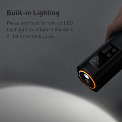 Baseus Mini Car Air Compressor 12V 150PSI Portable Car Tire Inflator Smart Digital Inflatable Pump