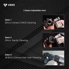 Electronic Mini Air Blower Camera Max 120km/H For PC Camera Lens Computer Keyboard Hot Air BlowerBaby Dust Cleaning Tool