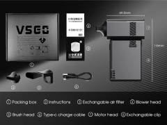 Electronic Mini Air Blower Camera Max 120km/H For PC Camera Lens Computer Keyboard Hot Air BlowerBaby Dust Cleaning Tool