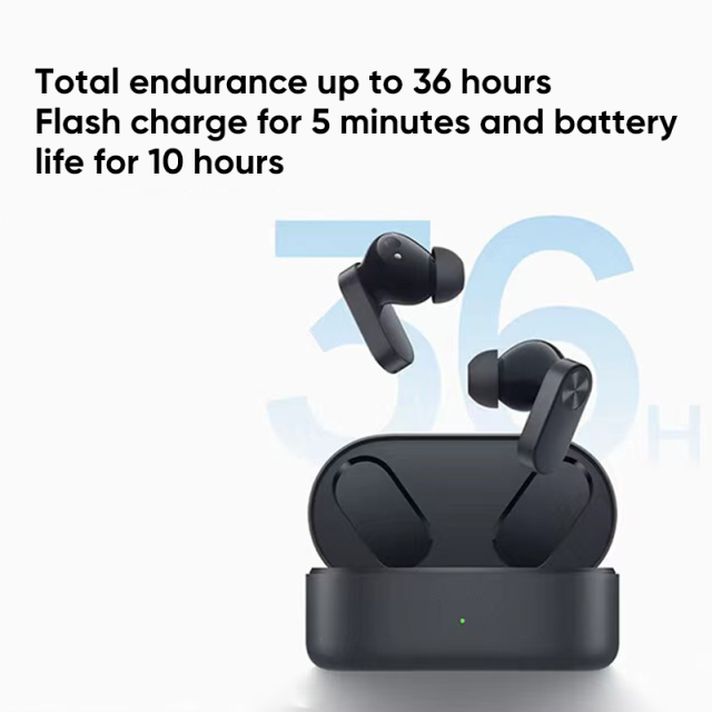 New OnePlus Buds Ace TWS Earphone Bluetooth 5.3 Deep Noise Canceling Gaming Headphone 36 Hours Battery Life