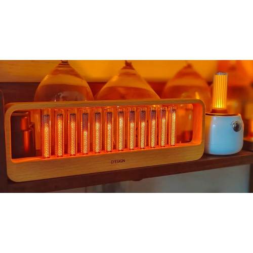 NEW 12-Bit RGB Pickup Level Light LED Display Sound Level Meter Music Indicator Desktop Light