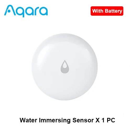 Aqara IP67 Water Immersing Sensor Zigbee Flood Water Leak Detector Alarm Security Soaking Sensor Waterproof