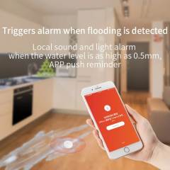 Aqara IP67 Water Immersing Sensor Zigbee Flood Water Leak Detector Alarm Security Soaking Sensor Waterproof