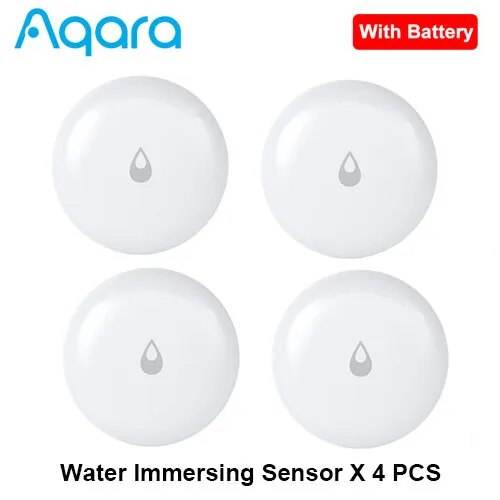 Aqara IP67 Water Immersing Sensor Zigbee Flood Water Leak Detector Alarm Security Soaking Sensor Waterproof