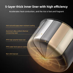 Xiaomi Mijia Smart Quick Cooking Rice Cooker 5L Large-capacity Smart Connected Reservation Multi-Function Rice Cooker