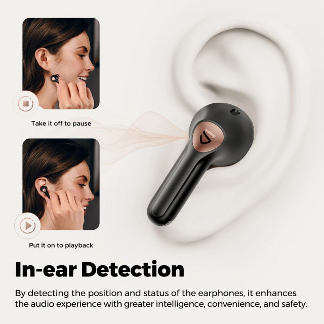 New SoundPEATS Air4 Pro ANC Bluetooth 5.3 Wireless Earbuds with Lossless Sound & AptX Voice