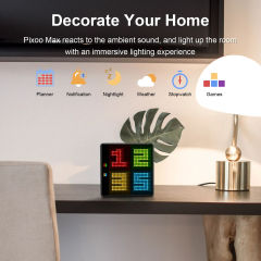 Divoom Pixoo Max Digital Photo Frame with 32*32 Pixel Art Programmable LED Display Board, Christmas Gift