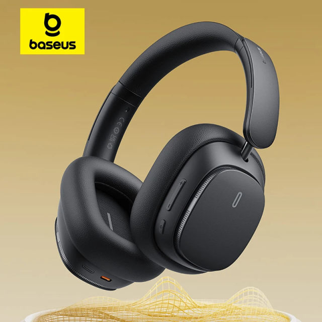 Baseus H1 pro Wireless Headphone Hybrid -48dB Active Noise Cancellation Bluetooth Headset