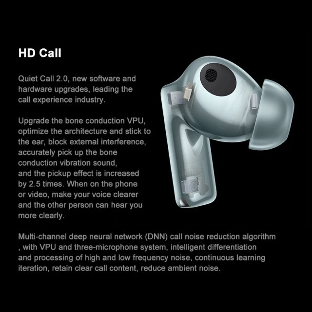 HUAWEI FreeBuds Pro 2 Wireless Earbuds - In-Ears Headphones with  Dual-Speaker & Intelligent 2.0 Noise Cancelling ANC - Waterproof Earphones  - HWA & Hi-Res Wireless Certified - Silver Blue: : Electronics 
