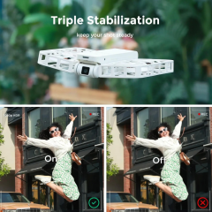 HOVER Air X1 Self Flying Camera Pocket Sized Drone HDR Video Capture Palm Takeoff Intelligent Flight Paths Follow Me Mode