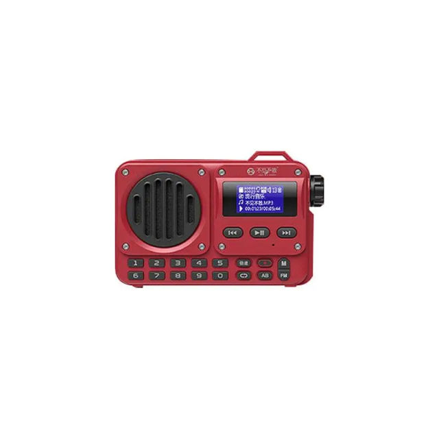 MLOVE BV800 Super-Portable Bluetooth Speaker with FM Radio,LCD Screen Display, Antenna, AUX Input, USB Disk, TF Card, MP3 Player