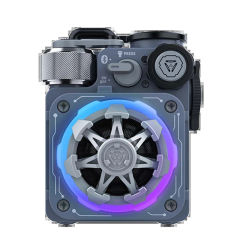 Muzen Cyber Cube-Pro Bluetooth Speaker, Bluetooth 5.0, Portable Speaker with Fidget Spinner, Crystal Clear Sound with RGB Led