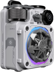 Muzen Cyber Cube-Pro Bluetooth Speaker, Bluetooth 5.0, Portable Speaker with Fidget Spinner, Crystal Clear Sound with RGB Led