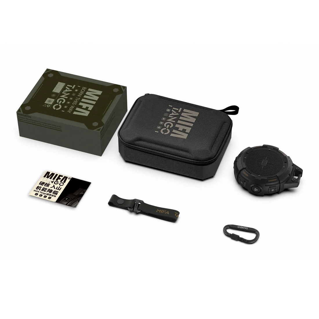 mifa Tango Portable Bluetooth Speaker With Flashlight IP67