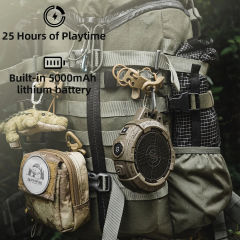 mifa Tango Portable Bluetooth Speaker With Flashlight IP67 Waterproof &Shockproof Bass Loudness Bluetooth 5.3