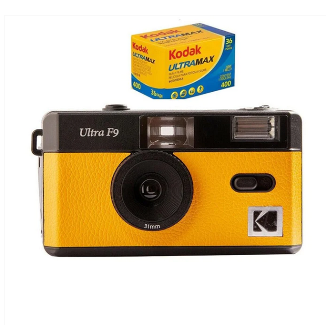 Kodak Vintage Retro Ultra F9 35mm Reusable Film Camera + Color Plus 36exp. *GIFT IDEAS*
