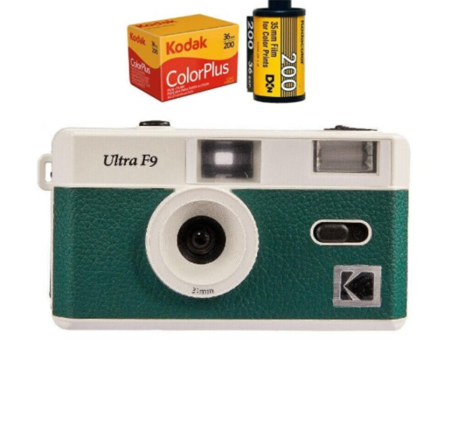 Kodak Vintage Retro Ultra F9 35mm Reusable Film Camera + Color Plus 36exp. *GIFT IDEAS*