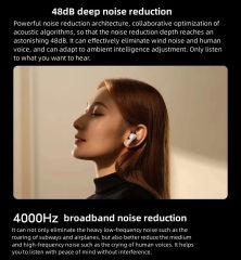 Vivo TWS 3 Bluetooth Wireless Earphone 360° Audio 48dB Active Noise Cancelling up to 40 hours