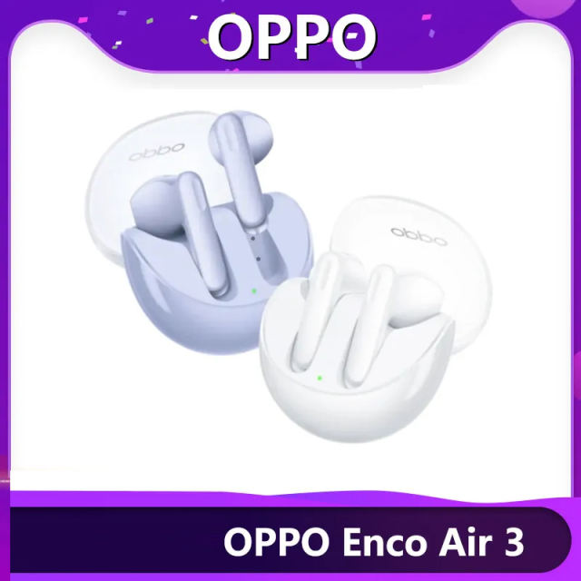 New OPPO Enco Air 3 TWS Bluetooth Earphone Call Noise Cancelling Ture Wireless Earbuds