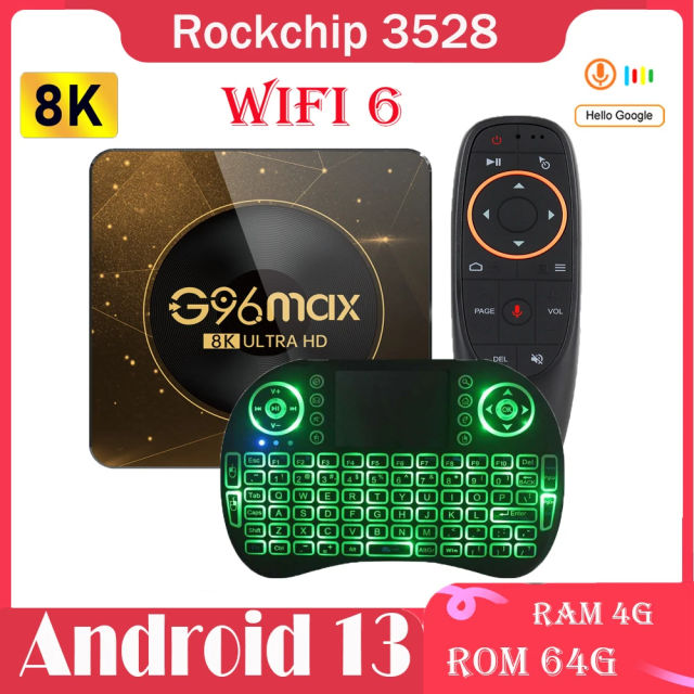 HK1 RBOX K8 Android 13 TV Box With RK3528, 4GB RAM, 128GB/64GB 16GB  Portable Storage, Dual Band Wi Fi 6, Bluetooth 5.0, 8K Video Decoding, And  Media Player Set Top Receiver From
