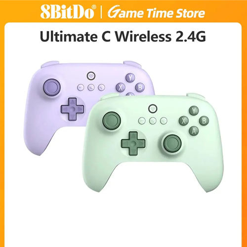 8BitDo Ultimate C Wireless 2.4G Gaming Controller Gamepad for PC, Windows 10, 11, Steam PC, Raspberry Pi, Android