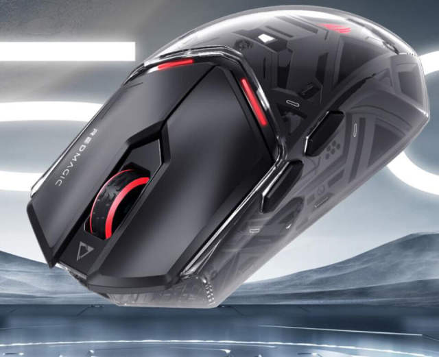 NEW Nubia Mouse Red Magic Wireless Bluetooth Wired RGB Gaming Mouse 26000DPI Black