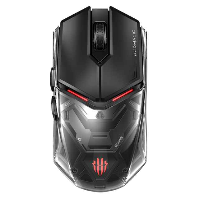 NEW Nubia Mouse Red Magic Wireless Bluetooth Wired RGB Gaming Mouse 26000DPI Black