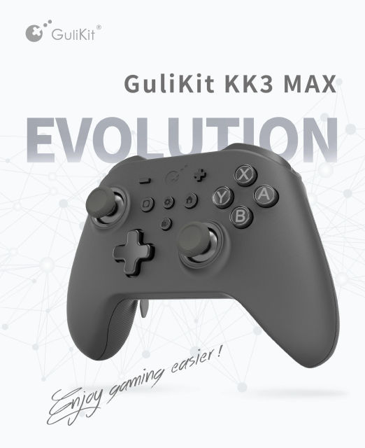 NEW GuliKit KK3 MAX Controller KingKong 3 MAX NS39 Bluetooth Gamepad Hall Effect Joysticks