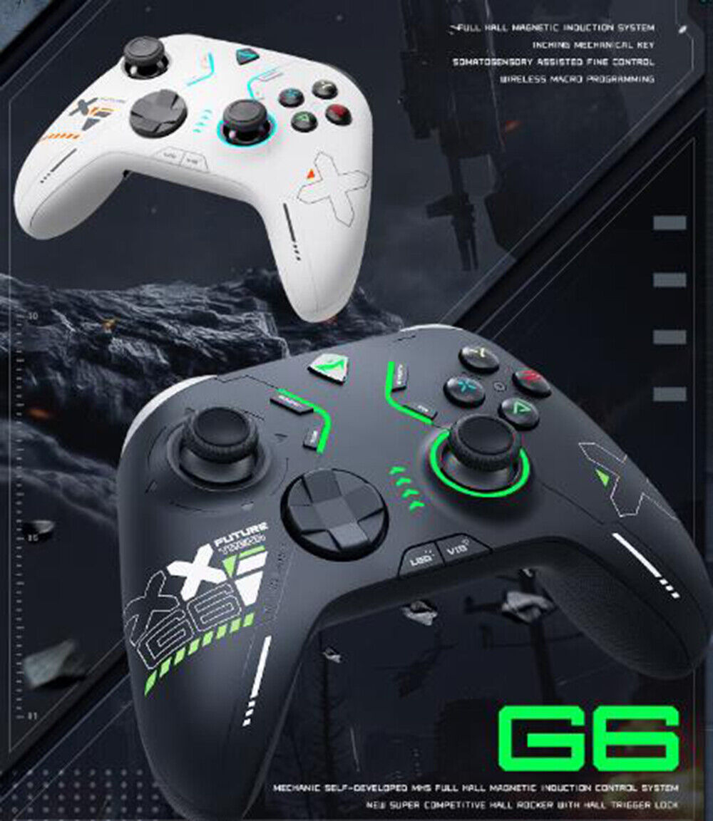 NEW MACHENIKE G6 Gamepad For PC Control 2.4G Bluetooth Wireless Gaming ...
