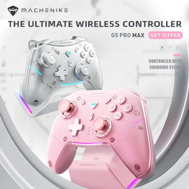 MACHENIKE G5 Pro Wireless Bluetooth ​Gamepad Game Controller For NS Android TV