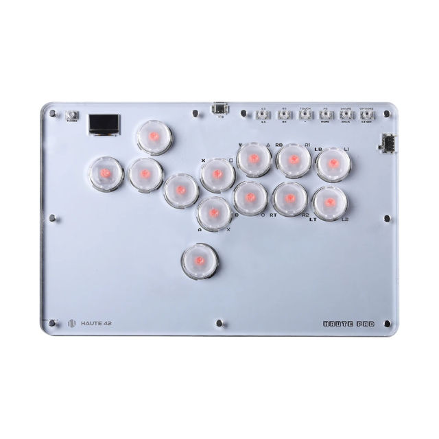 Haute Pro Joystick Hitbox Keyboard Arcade Stick Controller For PS4/PS3//Switch/Steam Mini Arcade Hitbox Controller Fight Sticks PC