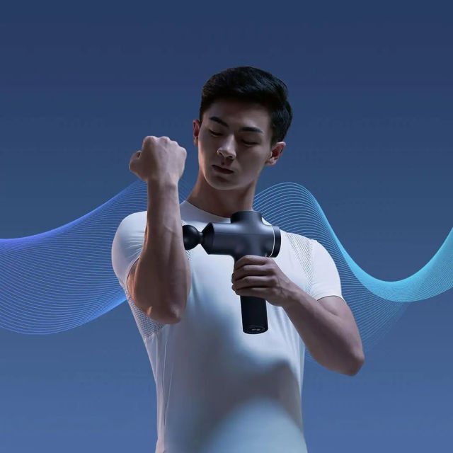 NEW Xiaomi Mijia Massage Gun Pro 12 Gears Electric Neck Massager Fascia Gun