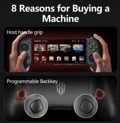 New Nubia Red Magic 9 8 8S Pro+ Shadow Blade 2 Gamepad Game Controller Type-C Handle