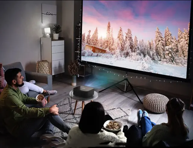 New Lenovo Xiaoxin 100 Smart Projector LED 1080P Bluetooth Wifi 2GB+16GB Home Theater