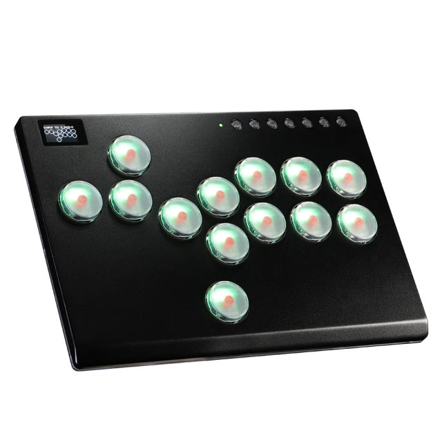 Haute All Metal Joystick Hitbox Controller Arcade Fighting Stick For PC/Ps3/ Ps4 / Switch/Steam Mini Hitbox Keyboard Control