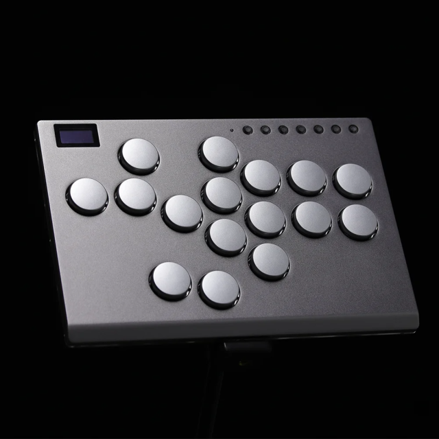 Haute All Metal Joystick Hitbox Controller Arcade Fighting Stick For PC/Ps3/ Ps4 / Switch/Steam Mini Hitbox Keyboard Control