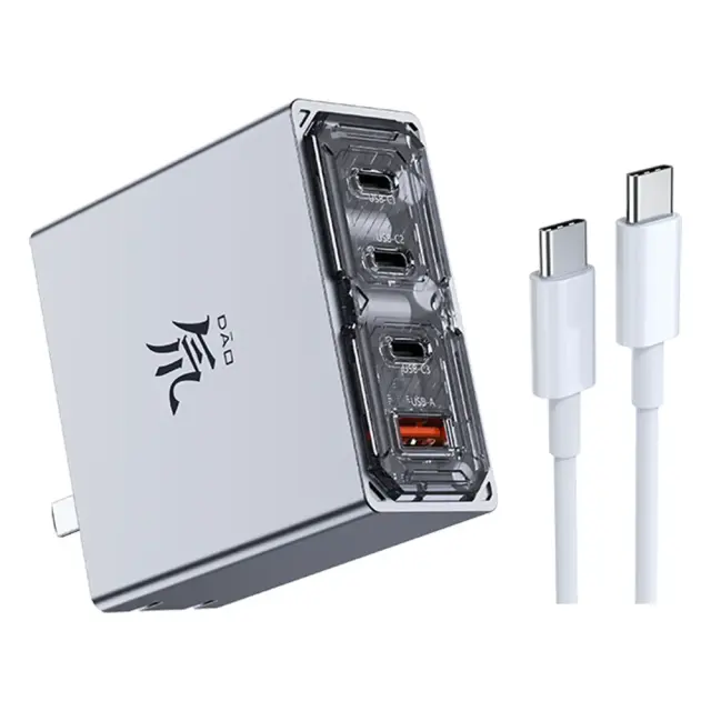 New Nubia 100W 4 Ports GaN Wall Charger + USB-C Cable For Nubia Z50S Pro iPhone 15