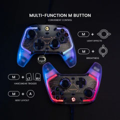 New GameSir T4 Kaleid T4K Gaming Controller Wired Gamepad with Hall Effect applies to Nintendo Switch Windows PC Steam Android TV
