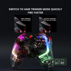 New GameSir T4 Kaleid T4K Gaming Controller Wired Gamepad with Hall Effect applies to Nintendo Switch Windows PC Steam Android TV