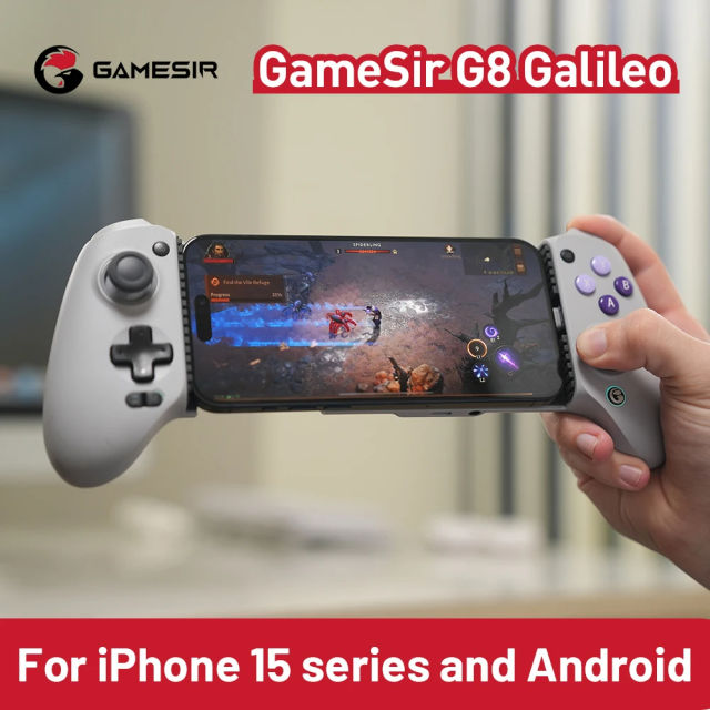 New GameSir G8 Galileo Type C Gamepad Mobile Phone Controller with Hall Effect Stick