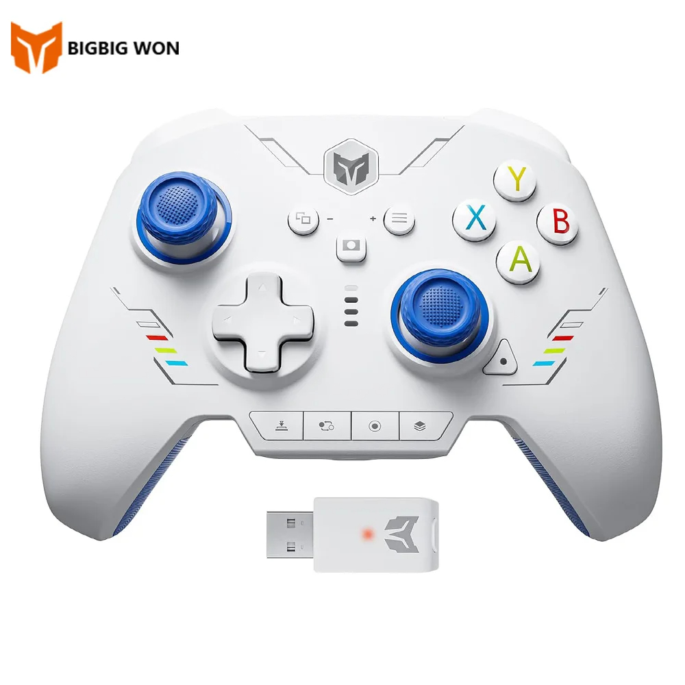 BIGBIG WON Rainbow 2 SE Wireless Controller - Hall Effect Trigger, Motion Control Voor Switch/PC/Android/iOS
